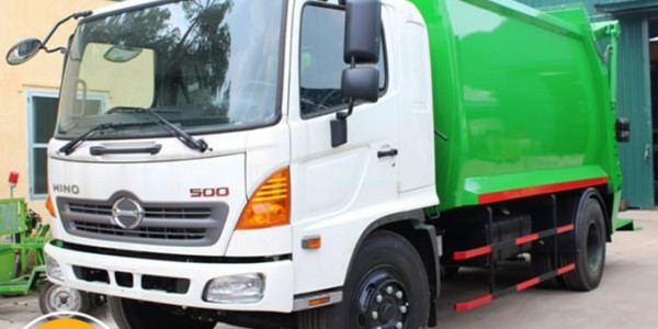 Xe ép rác Hino 14 khối - Công Ty Cổ Phần Thiết Bị Vật Tư Minh Hải